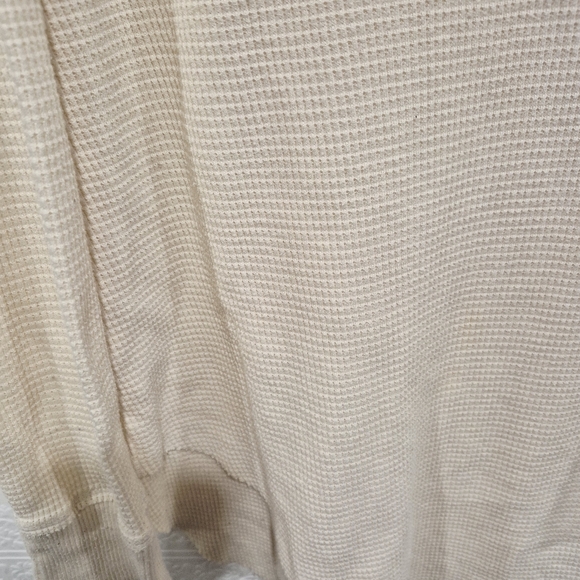 TNA Cream Waffle Knit Long Sleeve Top - Picture 3 of 7
